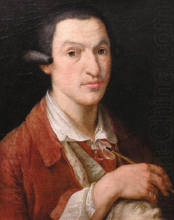 Franz Thomas Low Self portrait oil painting picture